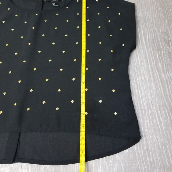 Forever 21 semi sheer button back blouse - Picture 4 of 10